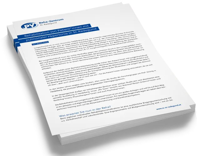 Factsheet pulmonale Hypertonie