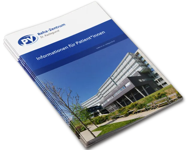 Titelbild Patientenbroschüre Reha-Zentrum St. Radegund
